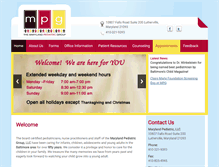 Tablet Screenshot of mdped.com